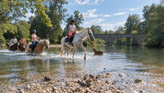 Randonnée à cheval de 3h - spécial cavaliers